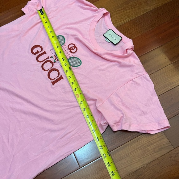 GUCCI Tennis Logo T Shirt - Picture 6 of 8